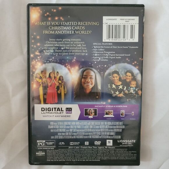 Dear Secret Santa DVD - Picture 2 of 2